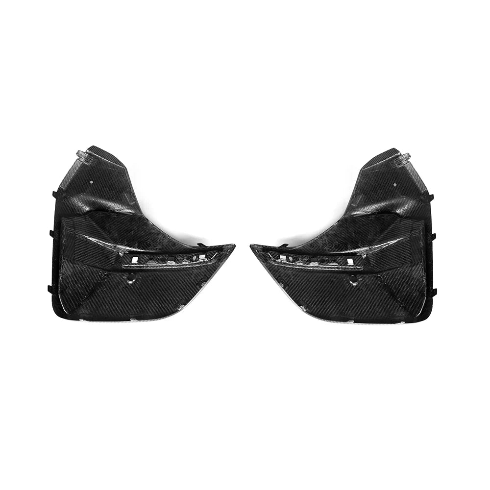 BMW SooQoo Pre-Preg Carbon Fiber Rear Bumper Trim for 4 Series G26 Gran Coupe