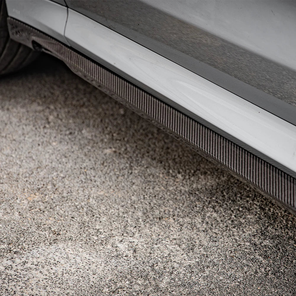 BMW SooQoo Type-A Pre-Preg Carbon Fiber Side Skirts for G01 & G02 & X3M F97 & X4M F98