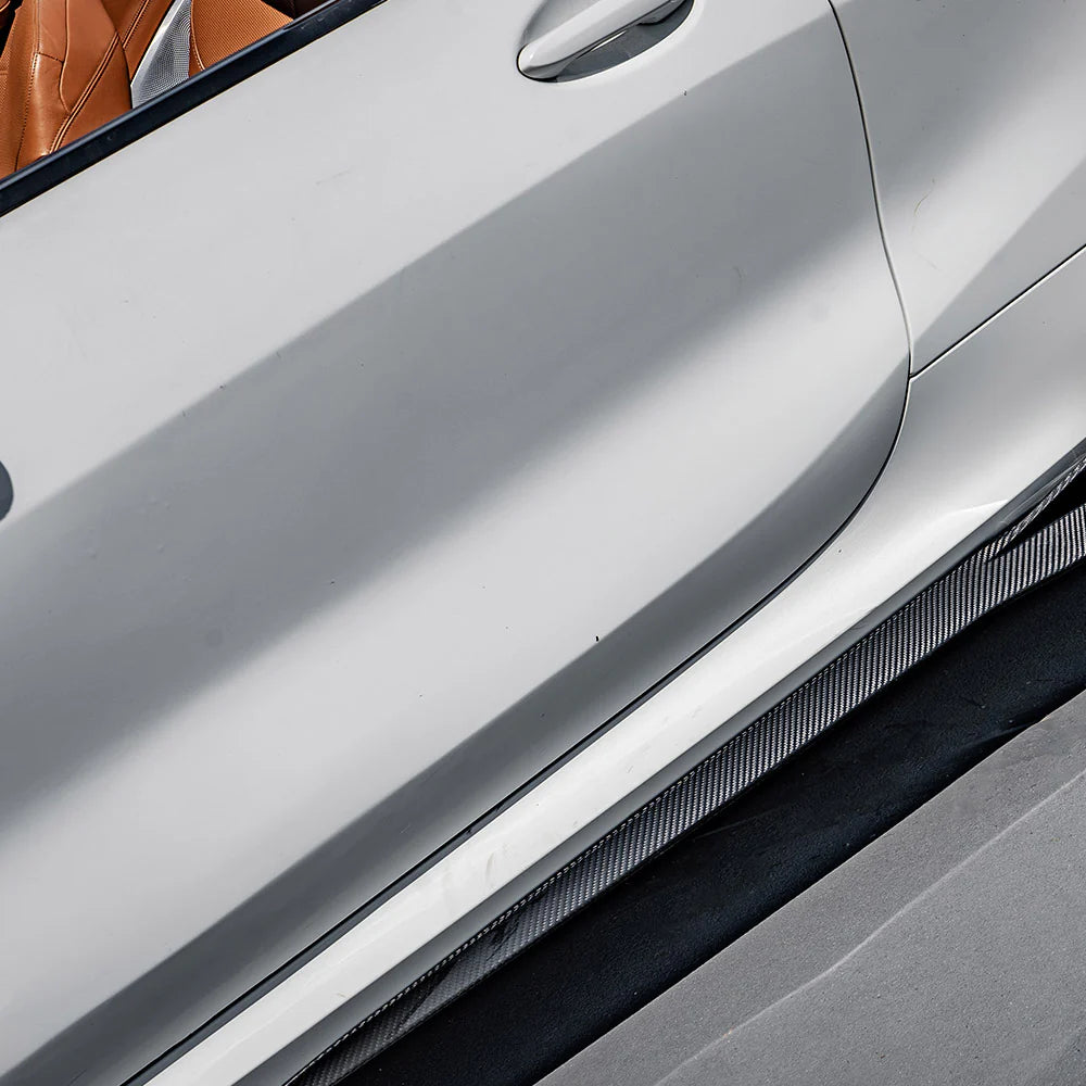 BMW SooQoo Pre-Preg Carbon Fiber Side Skirts for 8 Series G18 & F92 M8