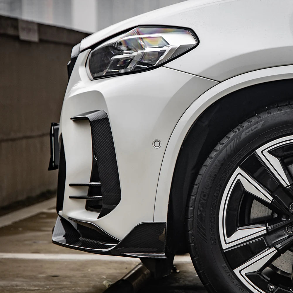 BMW SooQoo Pre-Preg Carbon Fiber Front Vent Trim for iX3 & X3 G01 & X4 G02 LCI