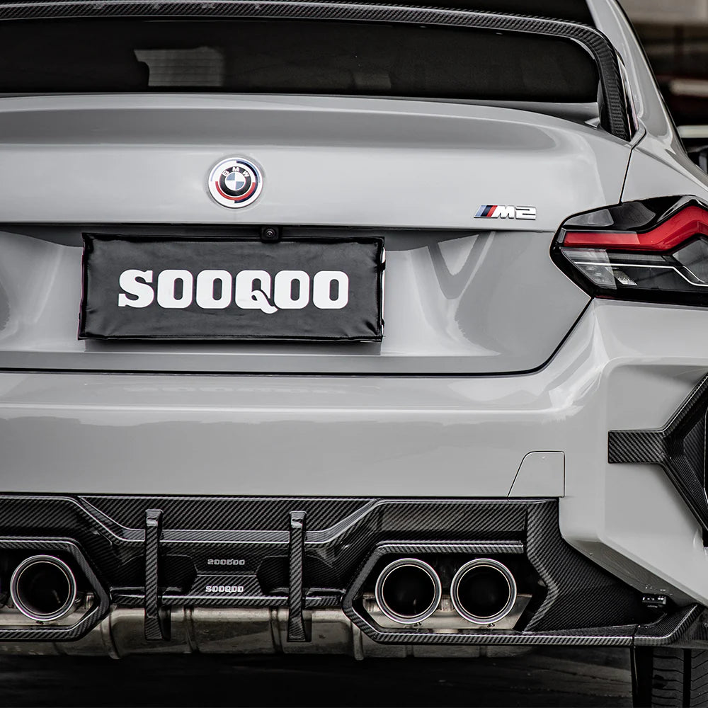 BMW SooQoo Type A Pre-Preg Carbon Fiber Rear Diffuser for M2 G87
