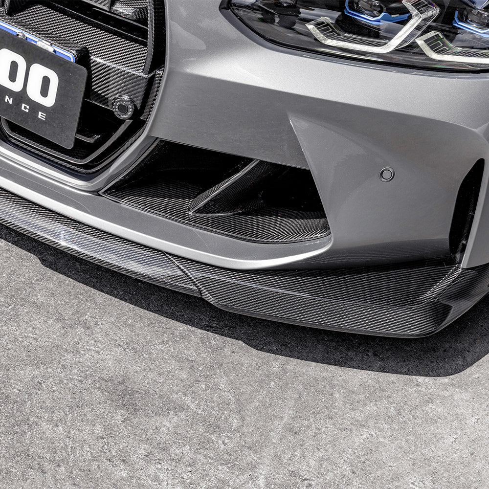 BMW SooQoo Type-B Pre-Preg Carbon Fiber Front Splitter for M3 G80 & M4 G82