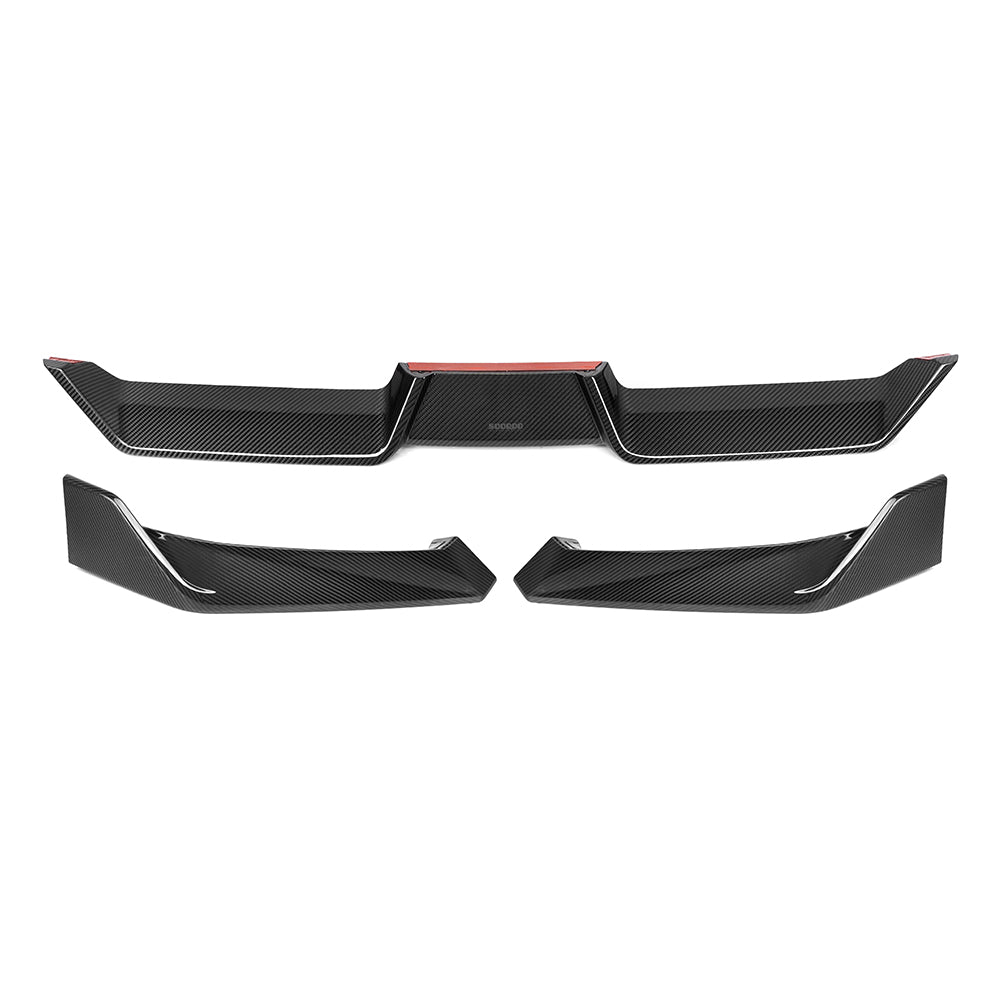 BMW SooQoo Pre-Preg Carbon Fiber Front Splitter for X6 G06 LCI
