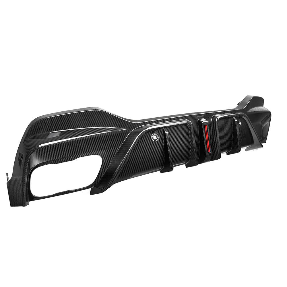 BMW SooQoo Pre-Preg Carbon Fiber Rear Diffuser for X6 G06 LCI