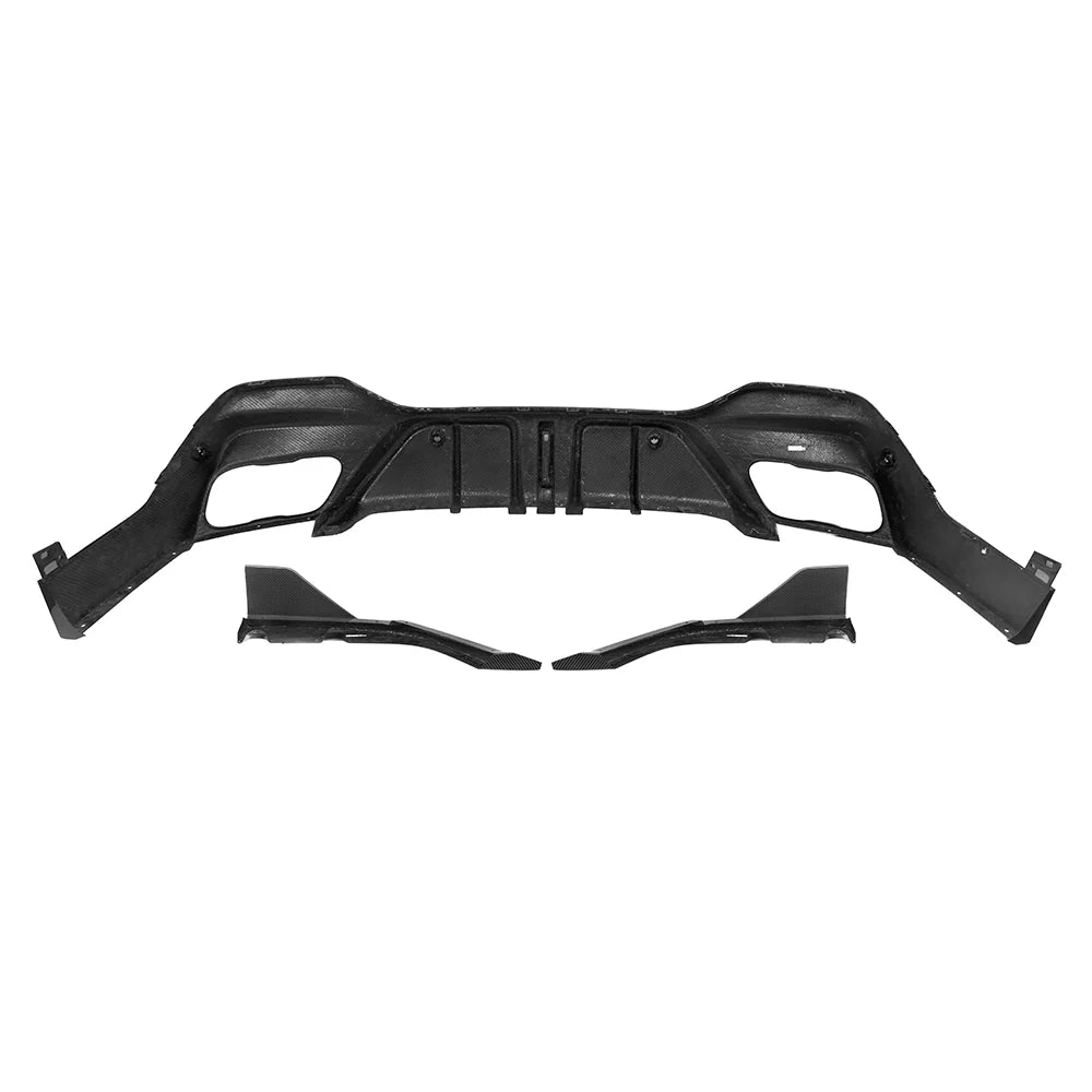 BMW SooQoo Pre-Preg Carbon Fiber Rear Diffuser for X6 G06 LCI