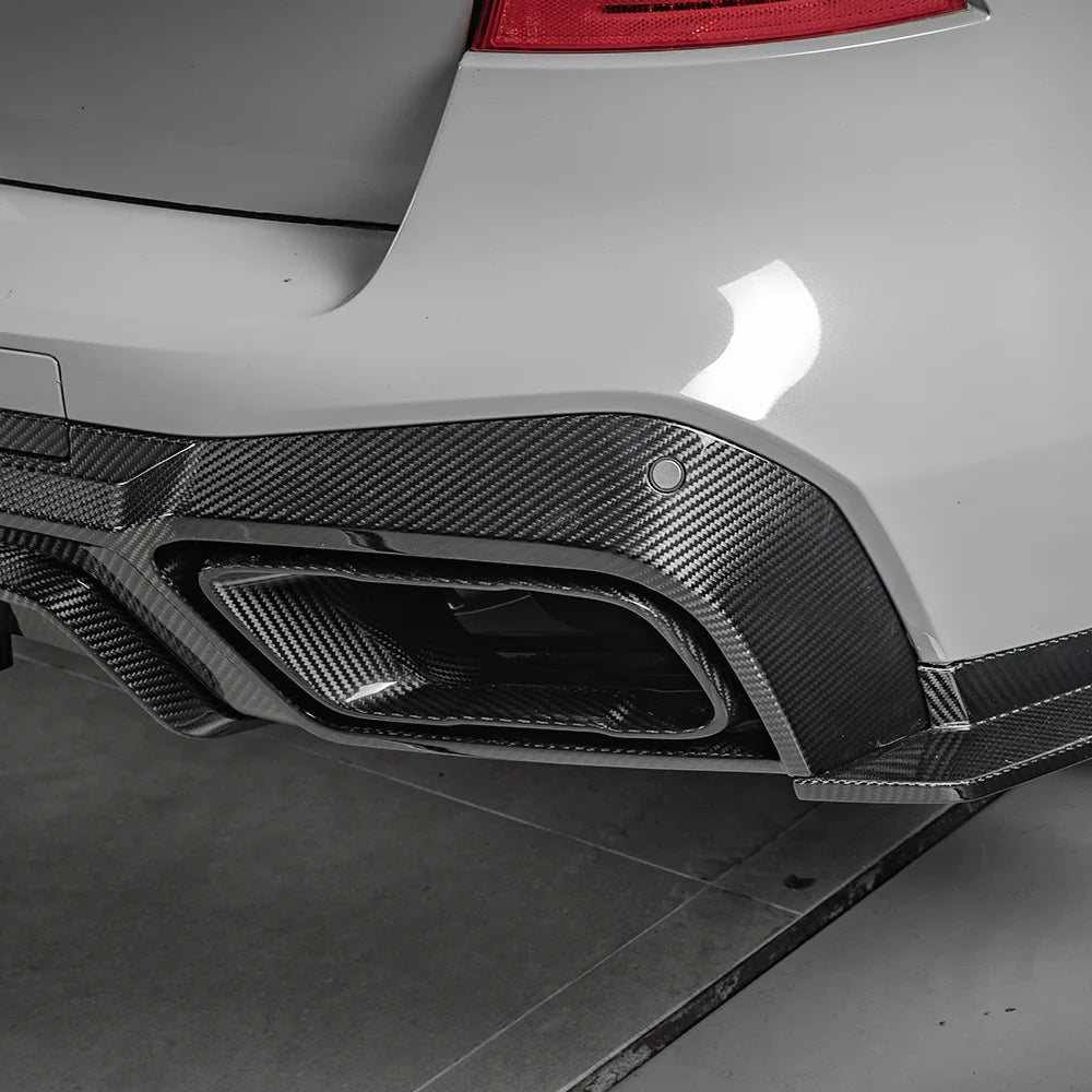 BMW SooQoo Pre-Preg Carbon Fiber Exhaust Tips for X5 G05