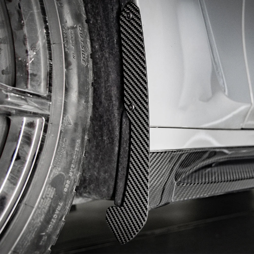 BMW SooQoo Carbon Fiber Front Mud Flaps for G80 M3