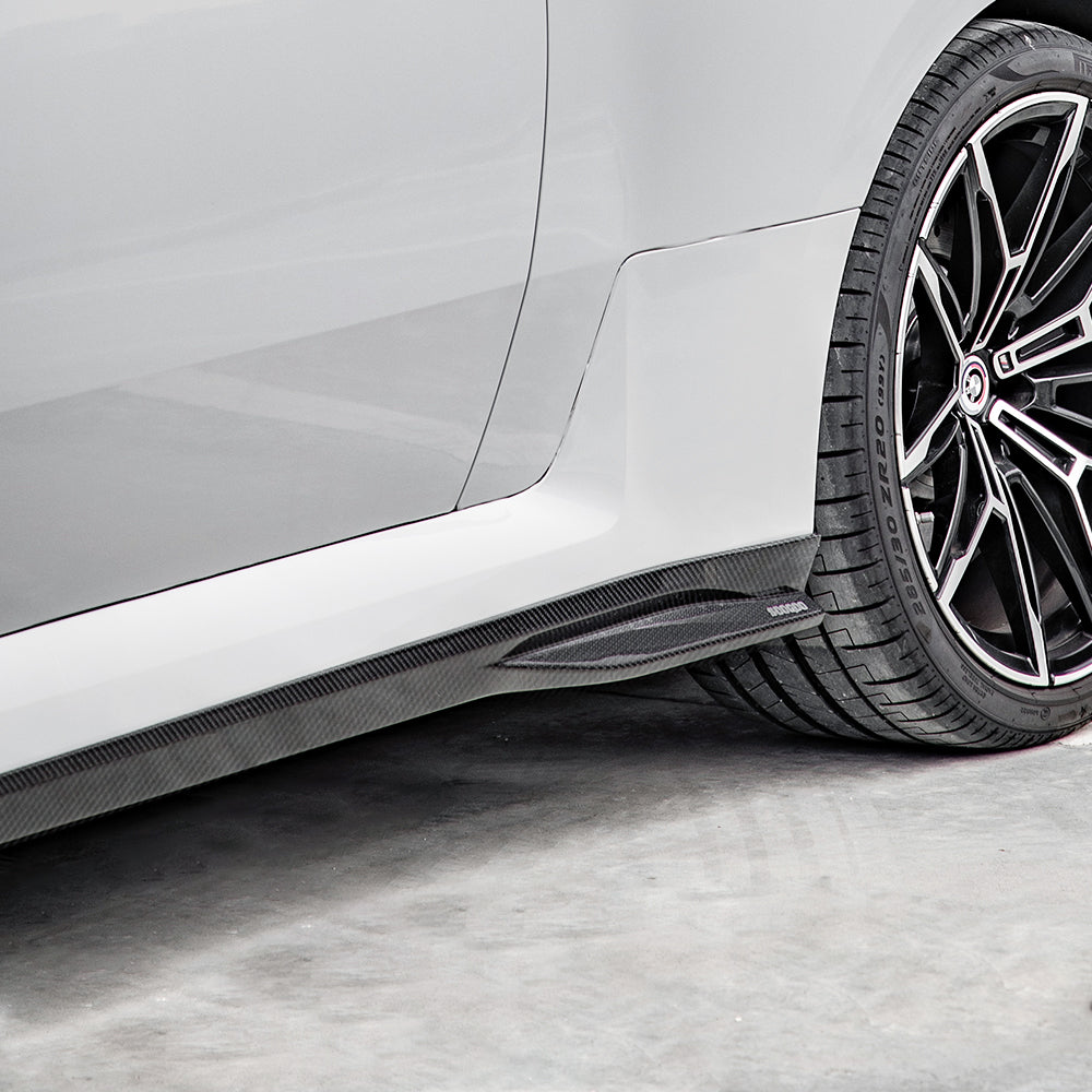 BMW SooQoo Pre-Preg Carbon Fiber Side Skirts for M2 G87