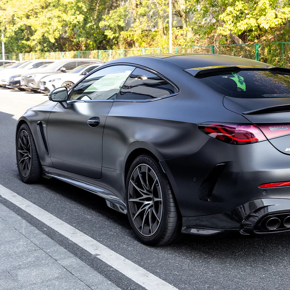 Mercedes SooQoo Pre-Preg Carbon Fiber Side Skirts for C236 CLE53