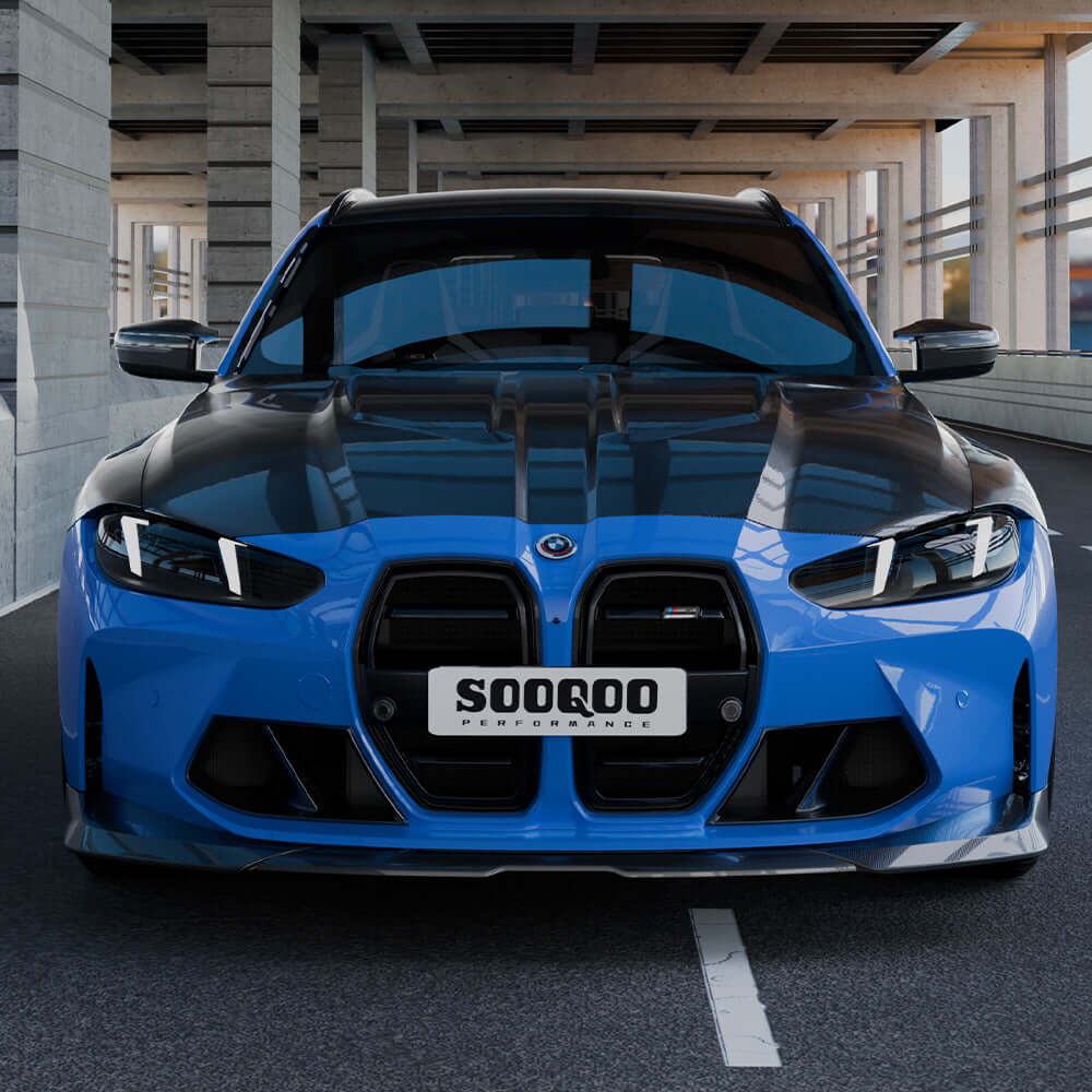 BMW SooQoo Pre-Preg Carbon Fiber Hood for G80/G81 M3 & G82/G83 M4