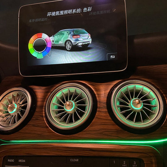 Mercedes Benz EQS Style Ambient Light LED Air Vents EQS Style (2013-2018)