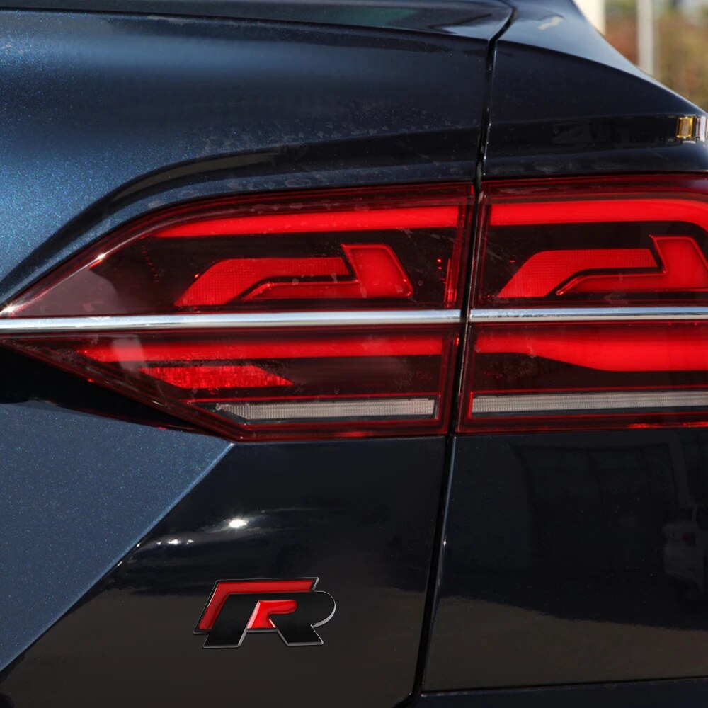 Volkswagen R Front & Rear Badges for VW – Euro Empire Auto