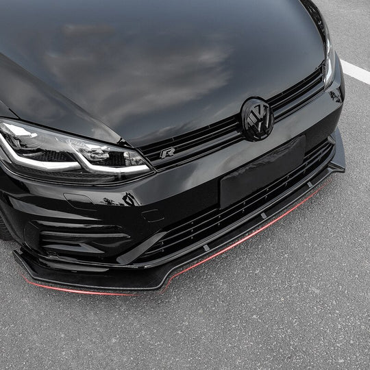Volkswagen Golf Gloss Black Front Splitter for MK7 & 7.5