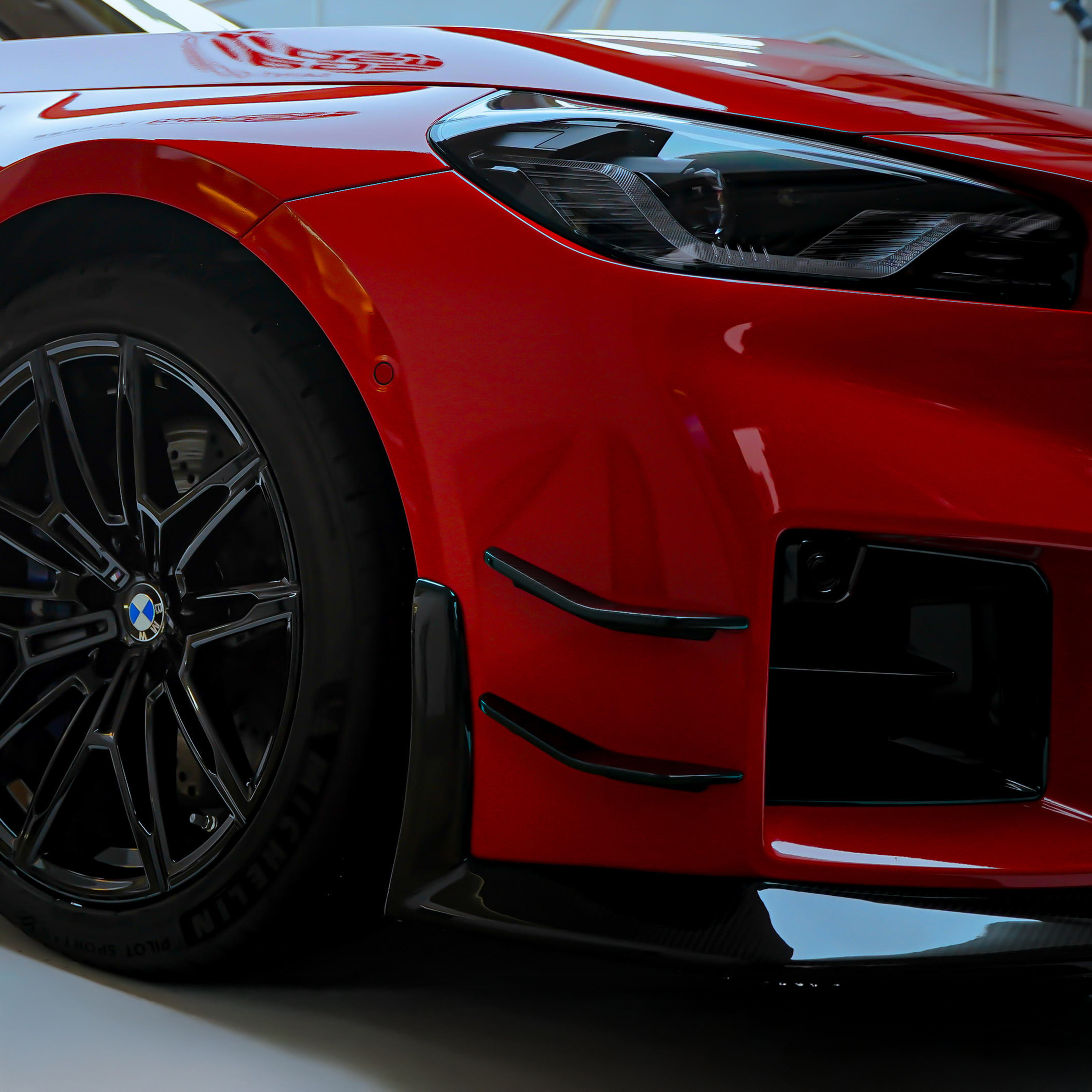 BMW TAKD Pre-Preg Carbon Fiber Front Canards for G87 M2