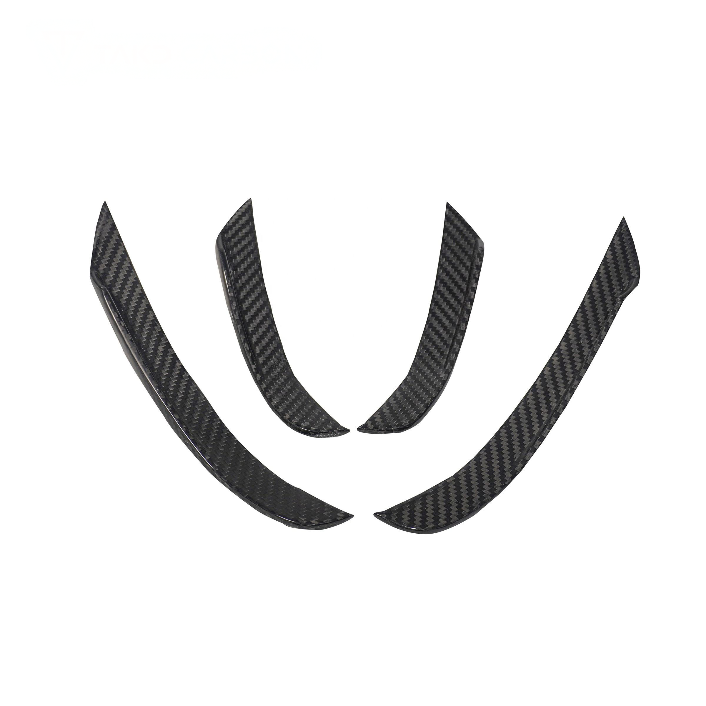 BMW TAKD V1 Pre-Preg Carbon Fiber Front Canards for G20 3 Series Pre-LCI