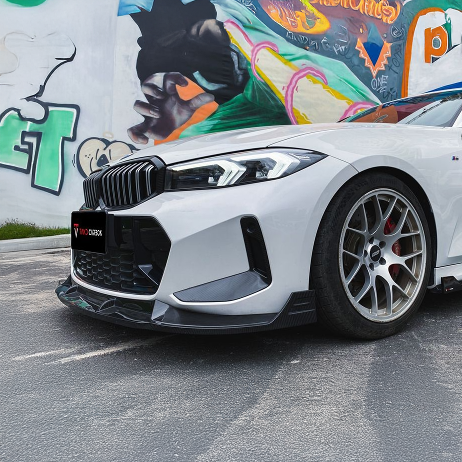 BMW TAKD Pre-Preg Carbon Fiber Front Vent Trim for G20 3 Series LCI