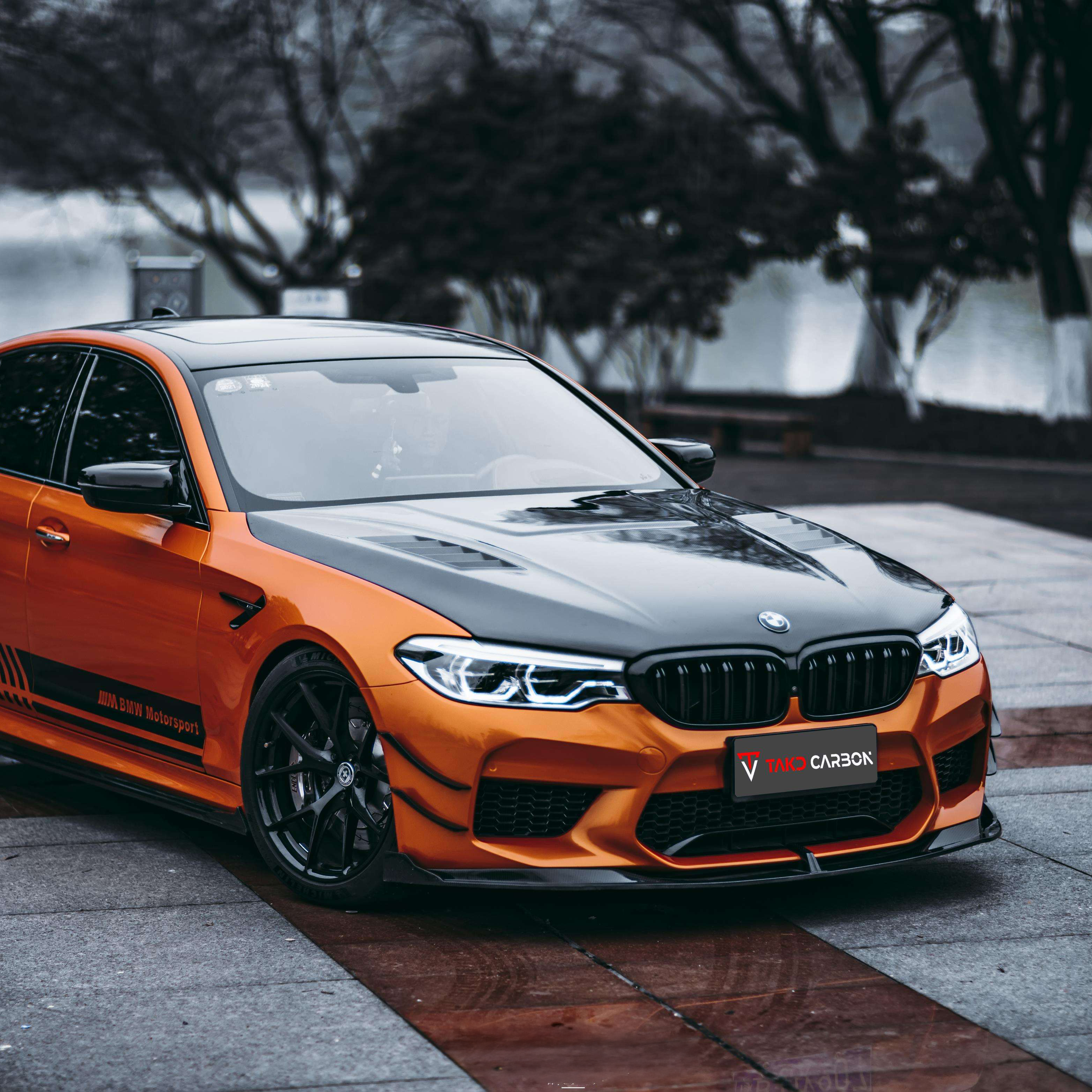 BMW TAKD Pre-Preg Carbon Fiber Front Splitter F90 M5 Pre-LCI