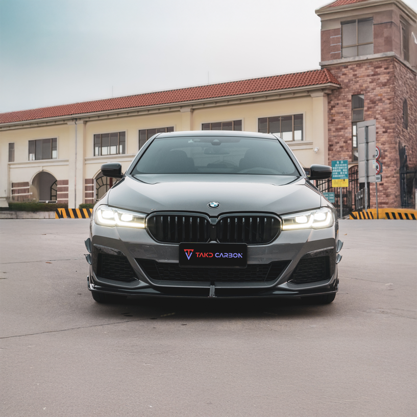 BMW TAKD Pre-Preg Carbon Fiber Front Splitter for G30 5 Series LCI