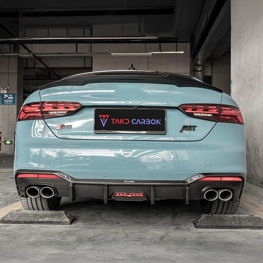 Audi TAKD V1 Pre-Preg Carbon Fiber Rear Diffuser for B9.5 S5 & A5