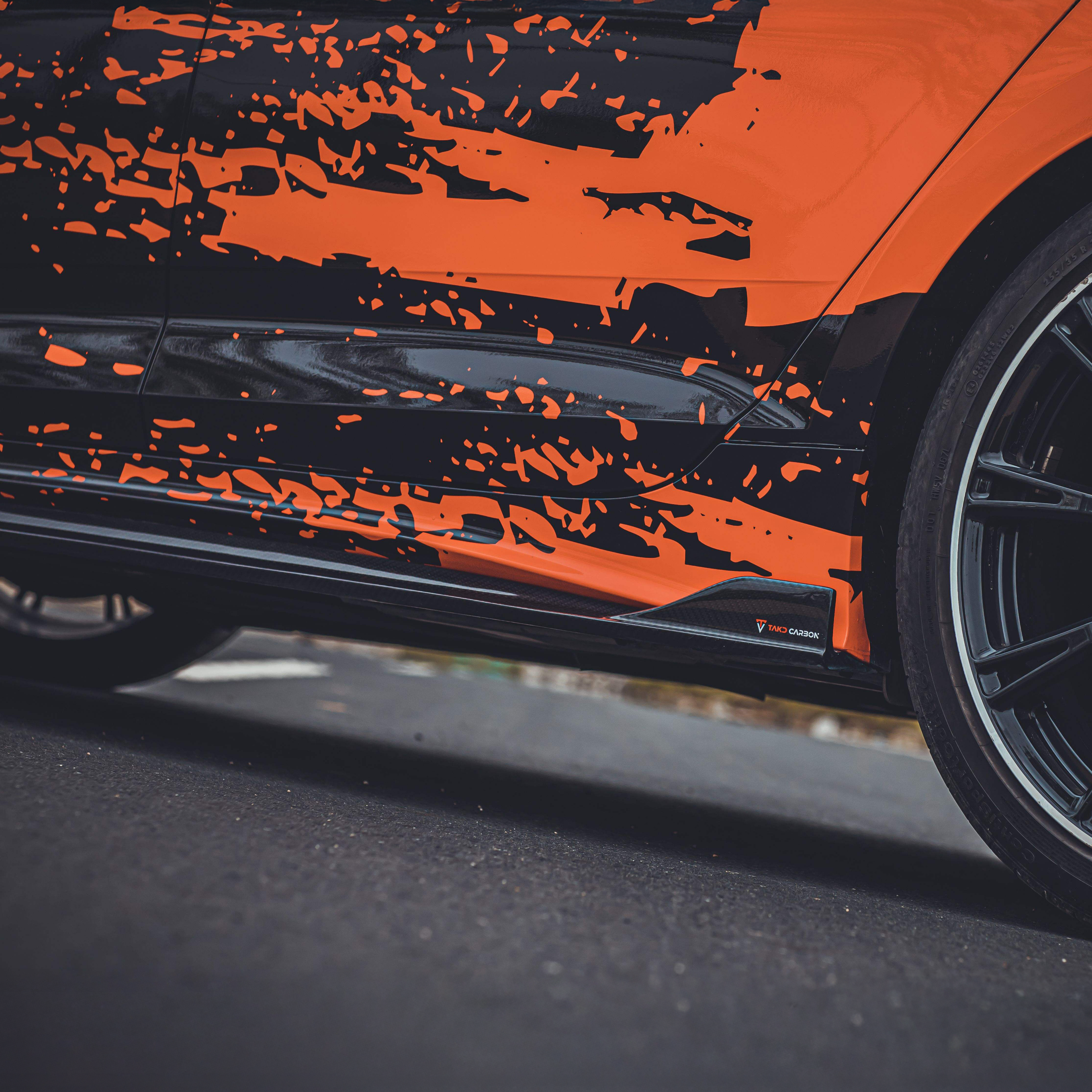Audi TAKD Pre-Preg Carbon Fiber Side Skirts for B9.5 A5 & S5