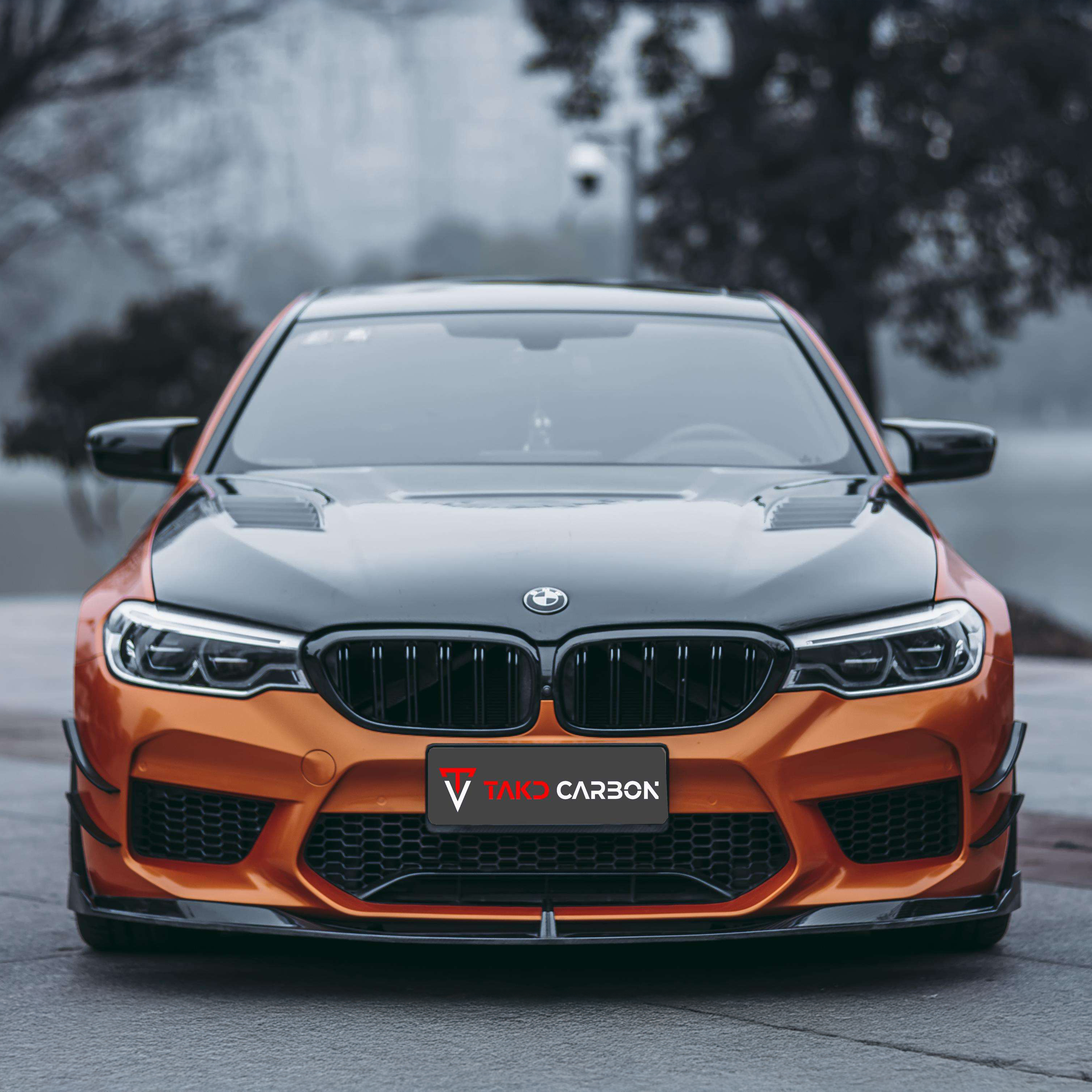BMW TAKD Pre-Preg Carbon Fiber Front Splitter F90 M5 Pre-LCI