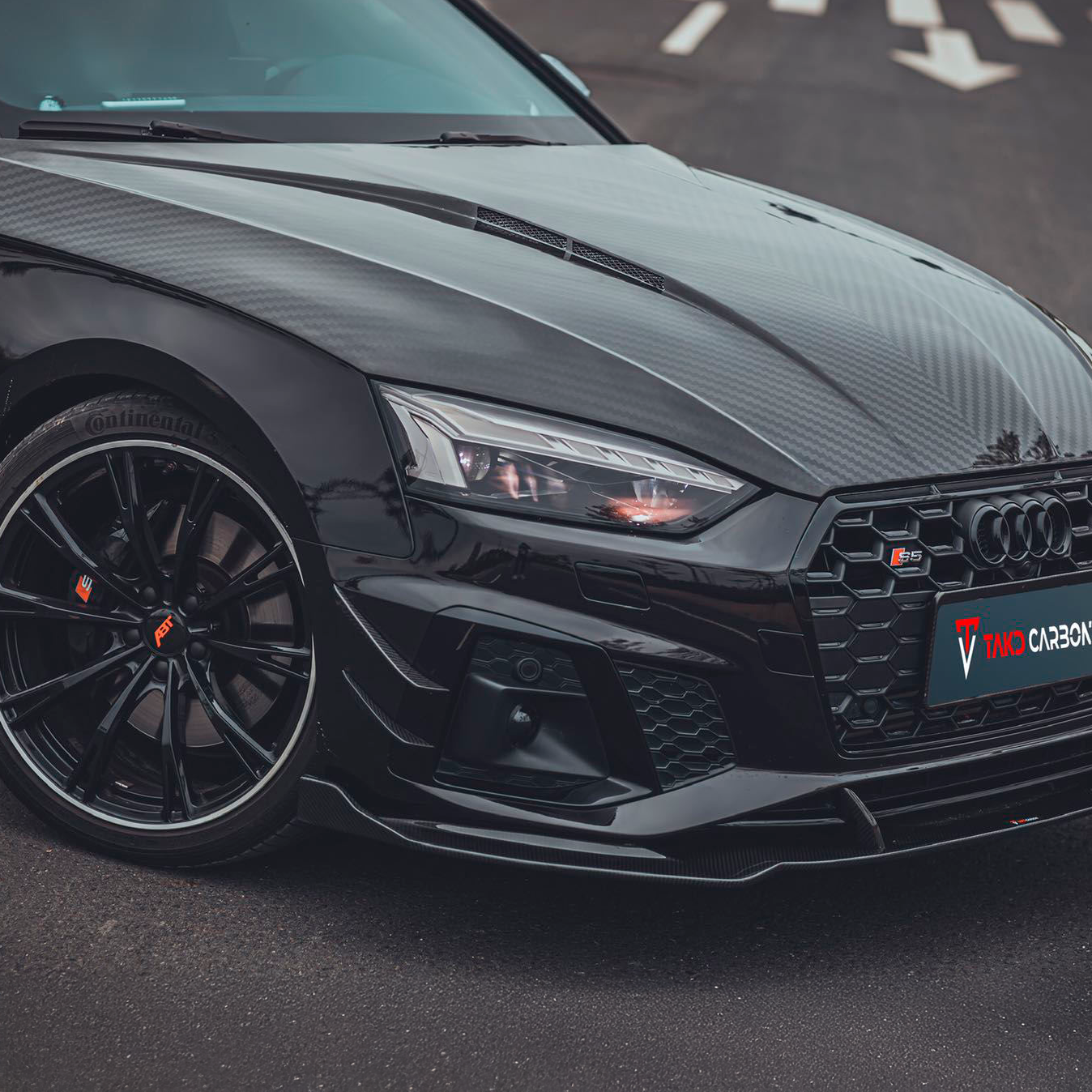 Audi TAKD Pre-Preg Carbon Fiber Front Canards for B9.5 A5 & S5
