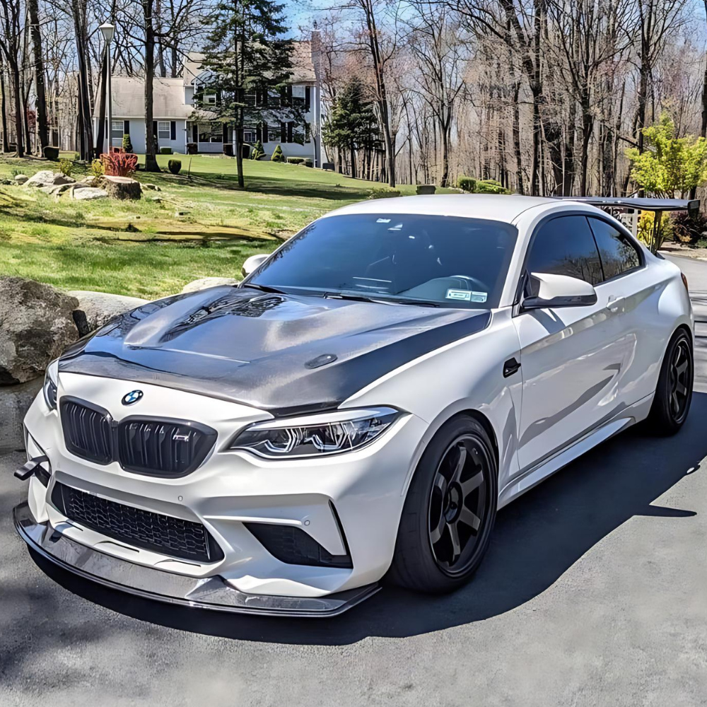 BMW EEA Designs Carbon Fiber GTS Hood for F87 M2 & F22