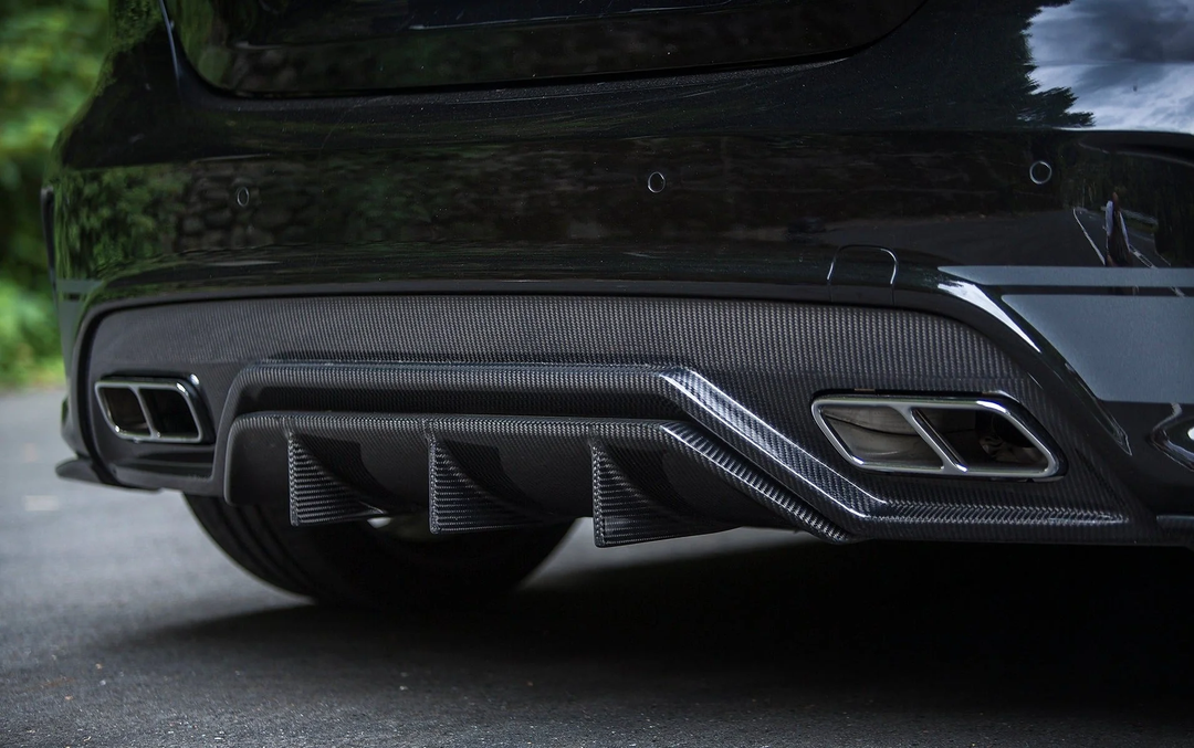Mercedes Carbon Fiber Varis Style Rear Diffuser for W176 PFL