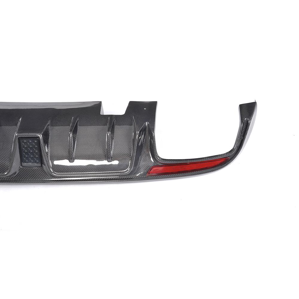 Mercedes Carbon Fiber Brabus Style Rear Diffuser for W205 PFL