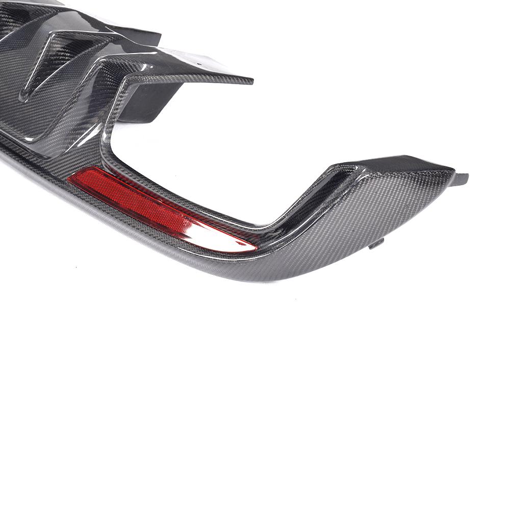 Mercedes Carbon Fiber Brabus Style Rear Diffuser for W205 PFL