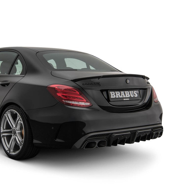 Bus Diffuser Mercedes Carbon Fiber Brabus Style Rear Diffuser for W205 PFL – Euro ...