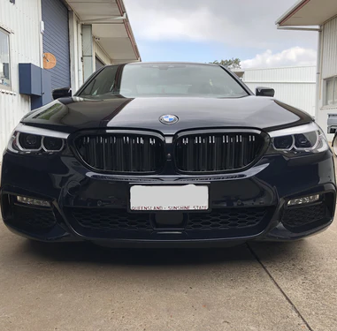 BMW Gloss Black Dual Slat Grille for F10