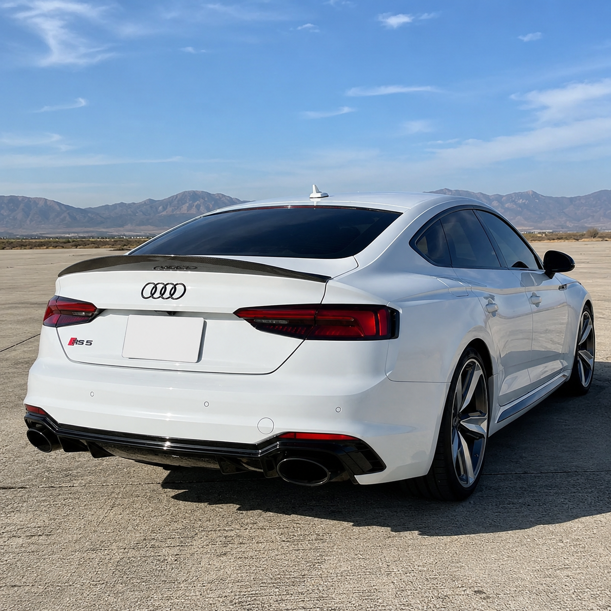 Audi Carbon Fiber HK Style Rear Trunk Spoiler for B9 & B9.5 A5 / S5 / RS5 Coupe