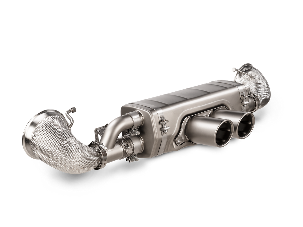 Porsche Akrapovic Titanium Evolution Line Exhaust for 992 GT3RS