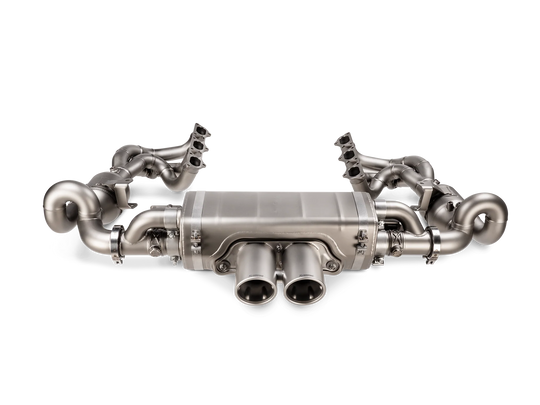 Porsche Akrapovic Titanium Evolution Line Exhaust for 992 GT3RS