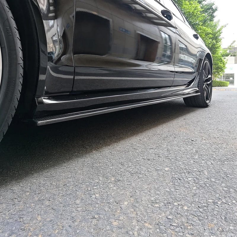 Audi Carbon Fiber Performance Style Side Skirts for C7 & C7.5 RS6