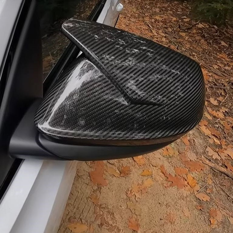 Audi Pre-Preg Carbon Fiber Mirror Caps for 4M RSQ8