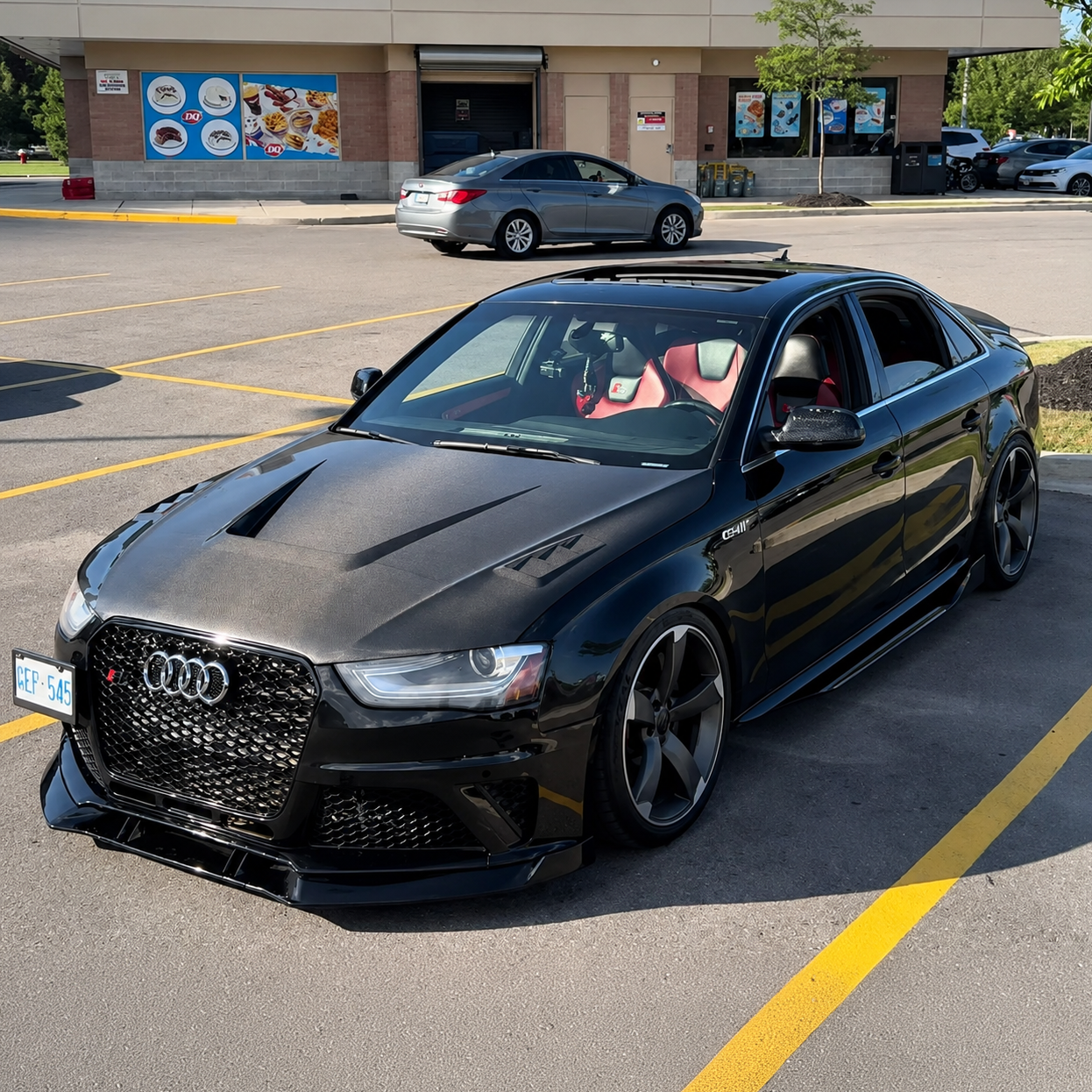 Audi Carbon Fiber LY Style Hood for B8.5