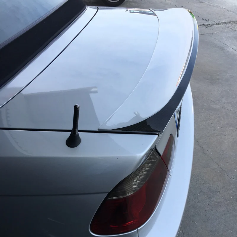 BMW Carbon Fiber CSL Style Rear Spoiler for E46