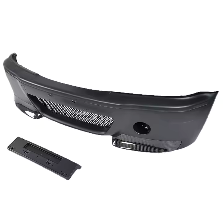 BMW Carbon Fiber & FRP CSL Style Front Bumper for E46 Coupe