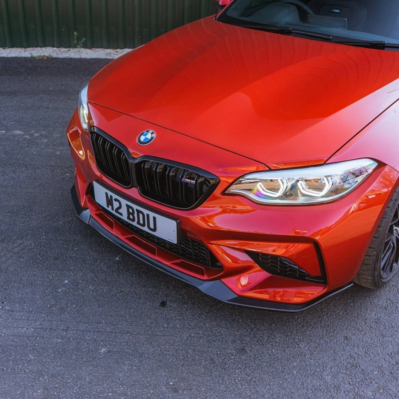 BMW Carbon Fiber CS Style Front Splitter for F87 M2C