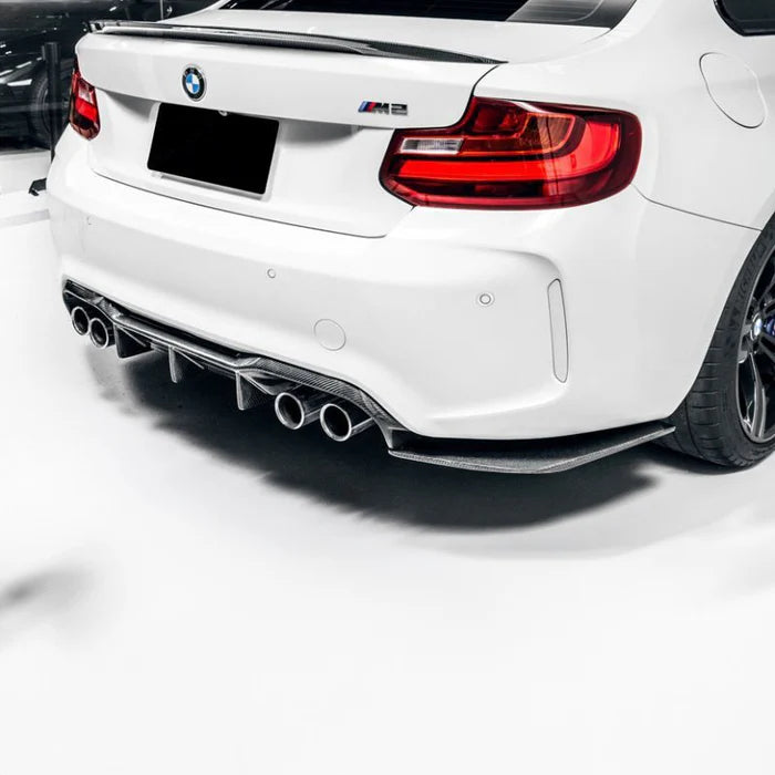 BMW Carbon Fiber MTC Style Rear Diffuser for F87 M2