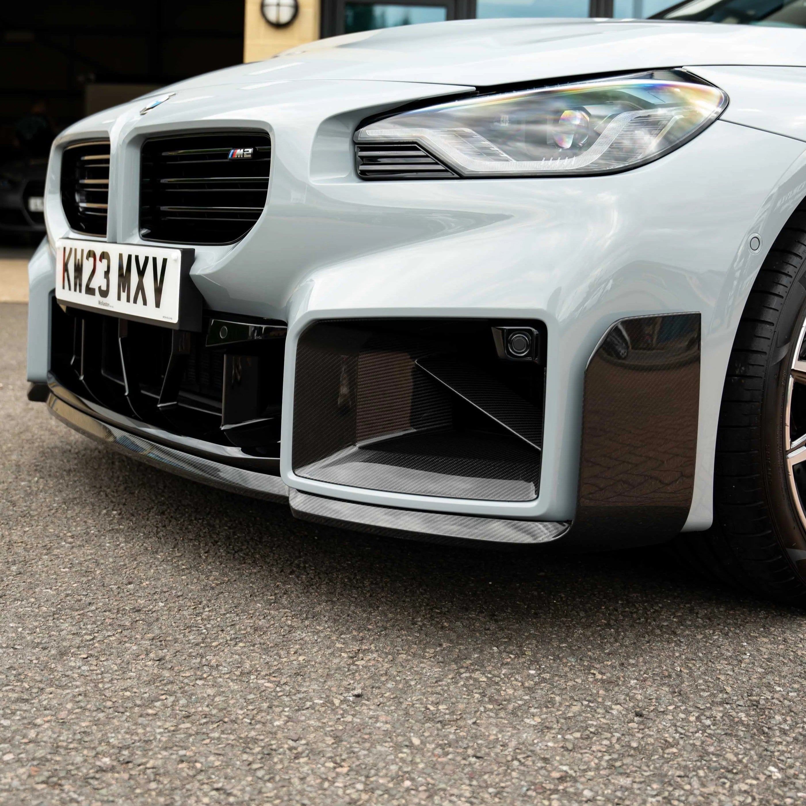 BMW Pre-Preg Carbon Fiber M Performance Style Front Air Ducts for G87 M2