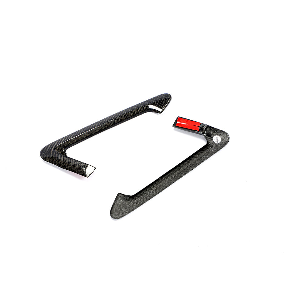 BMW Carbon Fiber Front Fender Trim for X3 G01 & X4 G02 Pre-LCI