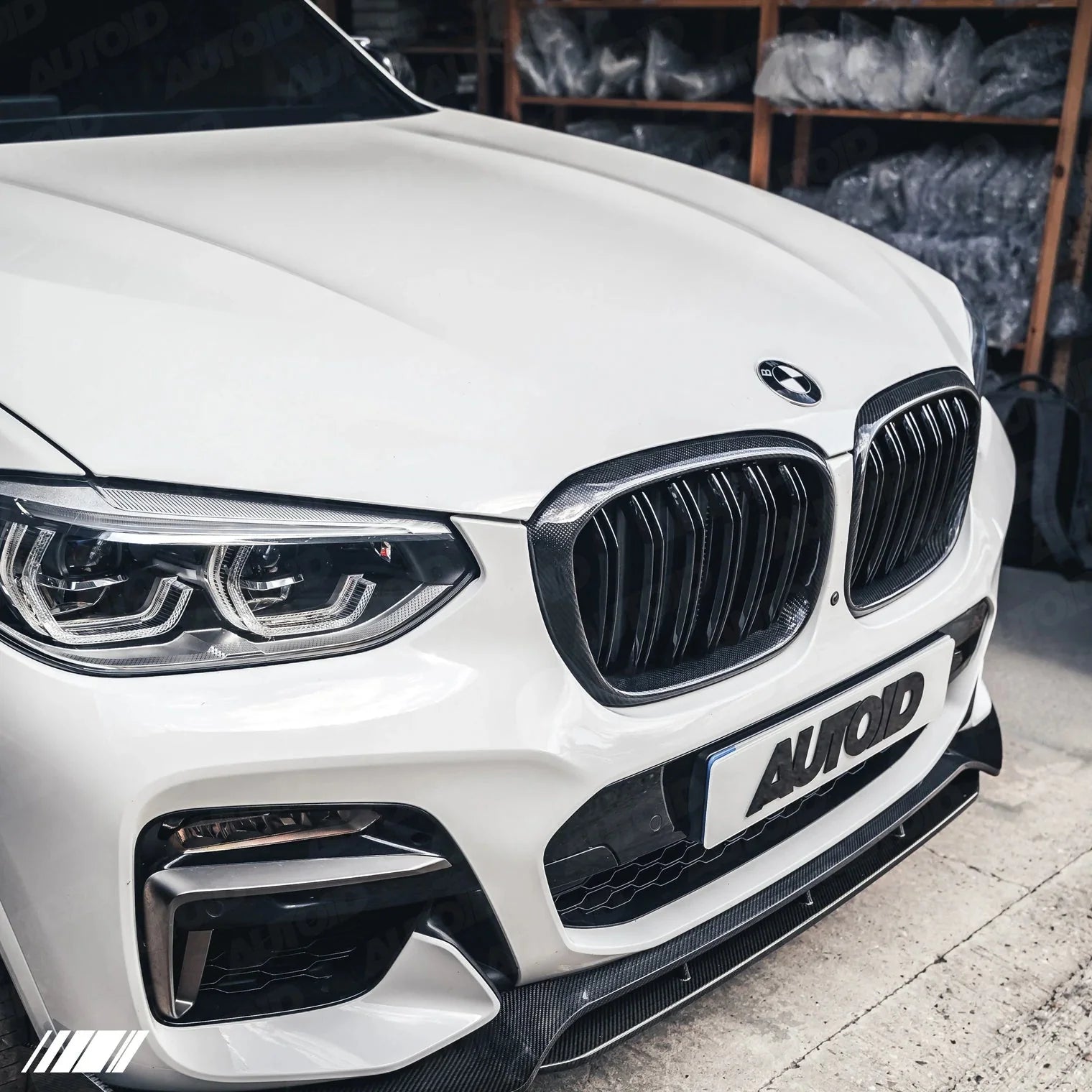 BMW Carbon Fiber M Performance Style Front Grille for G01 & G02 Pre-LCI