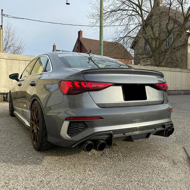 Audi Carbon Fiber Rear Diffuser for 8Y Sedan PFL