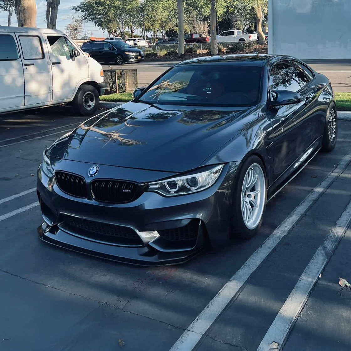 BMW Pre-Preg Carbon Fiber GT4 Style Front Splitter for F80 M3 & F82/F83 M4