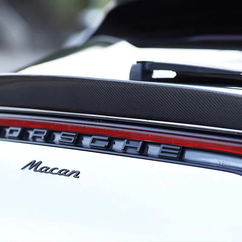 Porsche Carbon Fiber JSL Style Rear Middle Spoiler for Macan 2022-2024