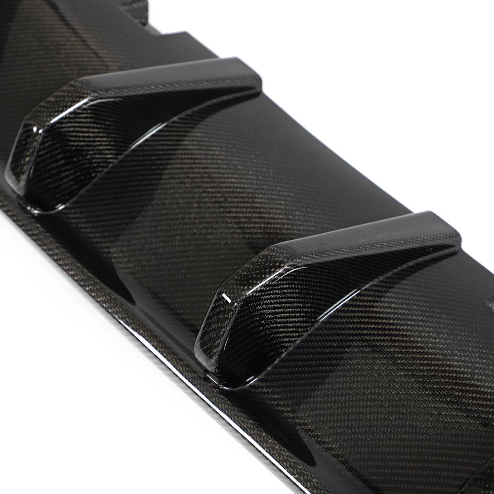 Volkswagen Carbon Fiber EEA Designs Rear Diffuser for Golf MK8R