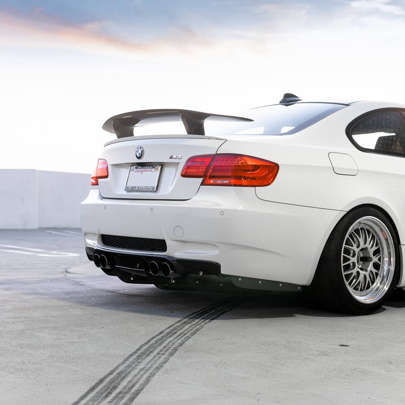 BMW Carbon Fiber Varis Style Rear Diffuser for E90 & E92 M3